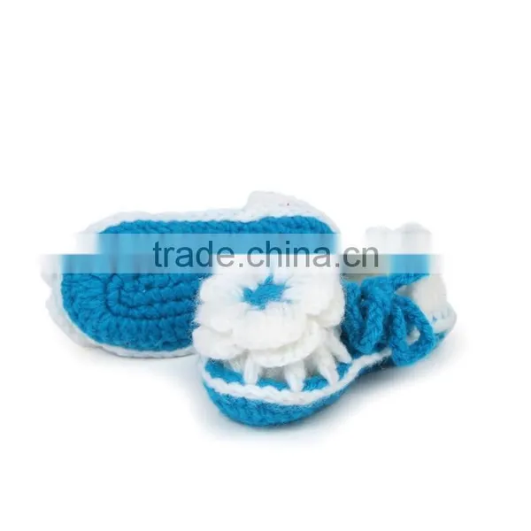 High Quality Crochet Hand Made Wholesale China Kid Shoes photo-3
