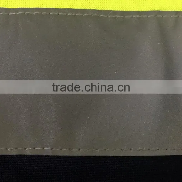 100% Polyester Two Tone hi Vis Sweatshirt Safety Jacket With Reflective Tape Meet AS/NZS photo-4