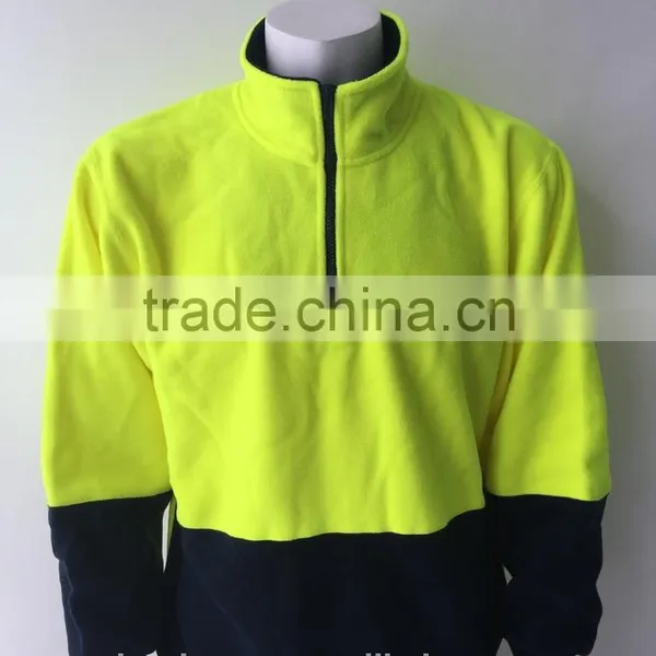 100% Polyester Fleece Contrast Safety Sweatshirt Meet AS/NZ 1906.4:2010