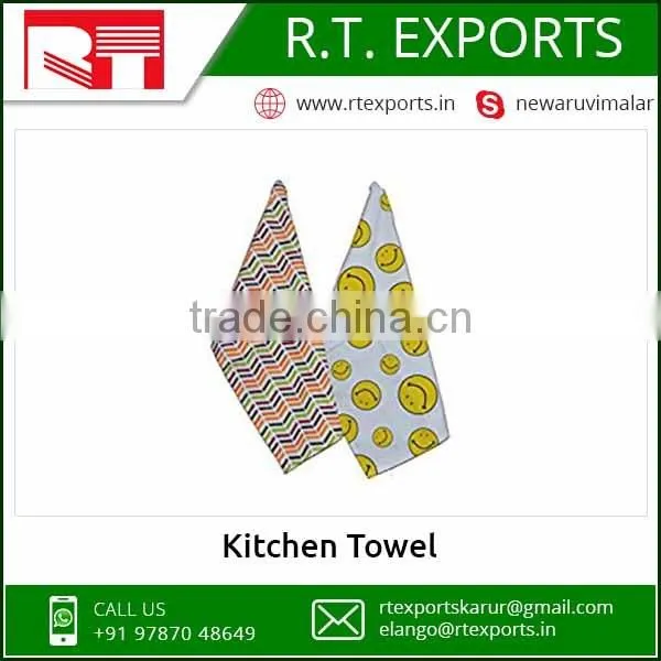 Kitchen Eco-Friendly Square Stripe 100%Cotton Towels photo-2