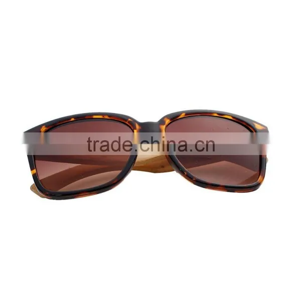 China Wholesale Tawny Natural Leopard Print PC & Bamboo Promotion Sunglasses Factory photo-3