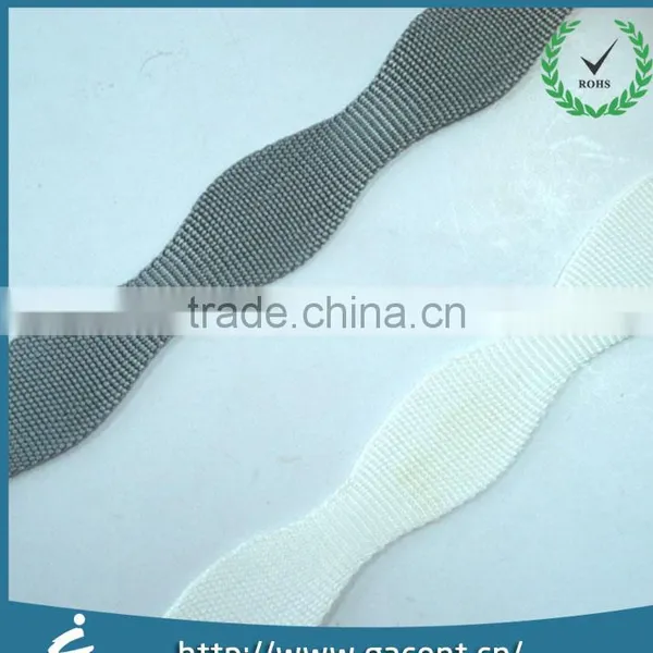 Factory Supply Wholesale Colorful Stripe Knitted Elastic Webbing for Clothing photo-5