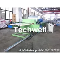 Economical PU Sandwich Panel Machine With Tracking Cutting, PLC Control System TW-PU1000