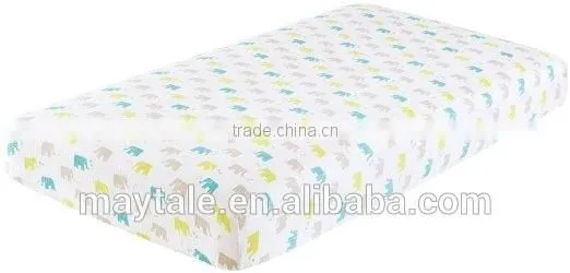 Muslin Fitted Crib Sheet With Certified Organic Cotton and Pre-washed photo-3