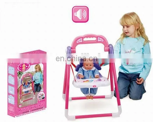 Kids Music Rocking Bed Toy/ Toys Bed Set With Doll photo-2