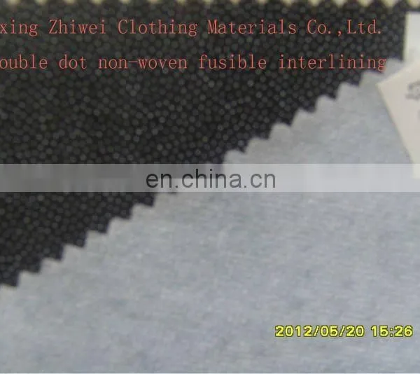 Polyester Non Woven Fusible Interlining Fabric For Shirt photo-4