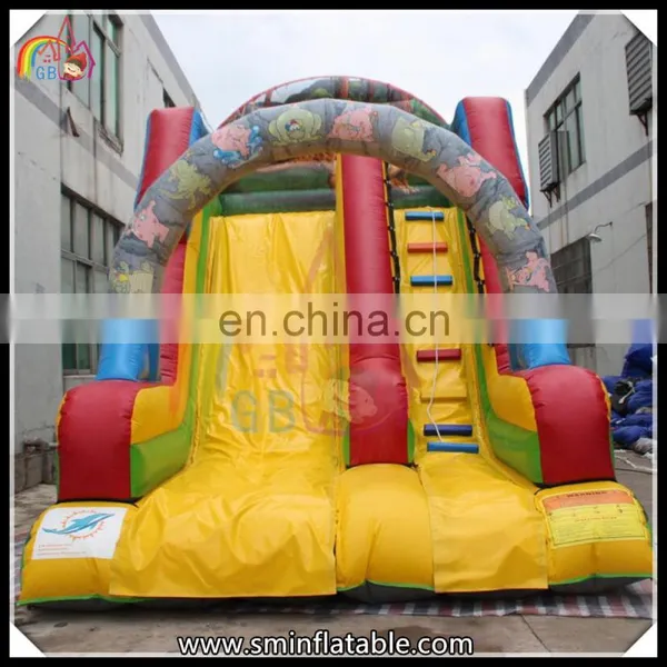 Factory Price Inflatable Dragon Toy Slide,large Inflatable Slide,inflatable Dinosaur Toy Painting Slide for Kid photo-3