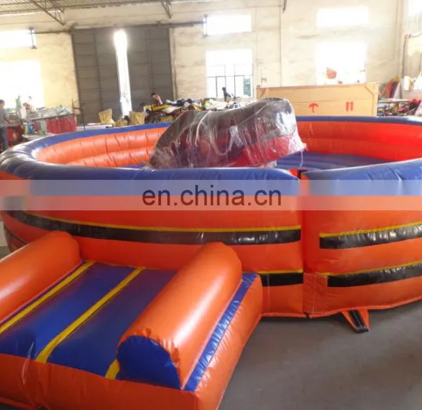2017 Most Popular Machine Outdoor Sport Games Adults Inflatable Rodeo Bull photo-5