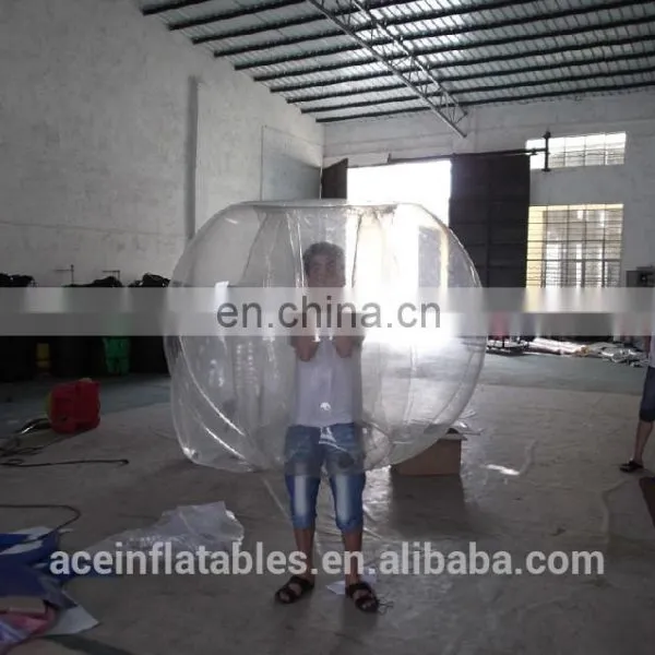 Stock ! Inflatable Transparent Body Zorb Soccer Ball People Zorbing Inside Ball photo-6