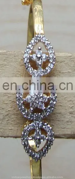 CZ Bracelet Jewelry Manufacturer, Cubic Zirconia Bracelets Jewellery Exporter photo-5