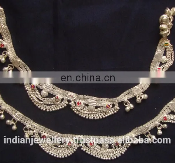 Anklet Jewelry Manufacturer, Custom Design, Gold, Rhodium Plated Ankle Bracelets Export photo-3