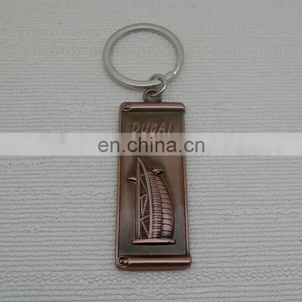 Promotional Item Metal Dubai & Qatar Logo Key Chain/key Ring/ Key Holder for Souvenir Gift photo-3