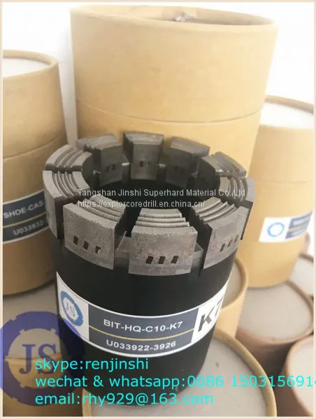 China Manufacturer Hard Rock Geological Drilling Impregnated nq Diamond Core Drill Bits photo-5