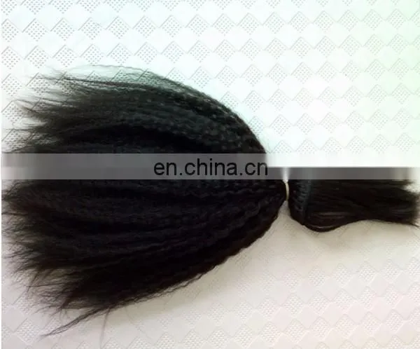 Crochet Hair Extensions no Glue no Thread no Clips Crochet Braids With Human Hair photo-4