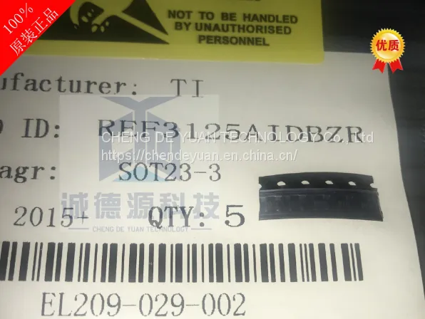 REF3125AIDBZR SOT-23 20ppm/℃ 100uA