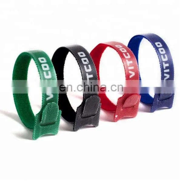 Adjustable Reusable Multi Size Hook N Loop Cable Cord Ties