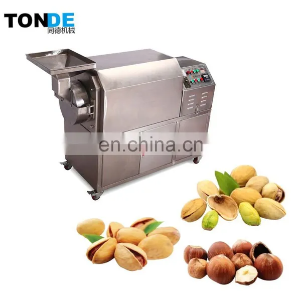 Commercial Sesame Drum Roaster/cashew Nuts Roaster Machine photo-2