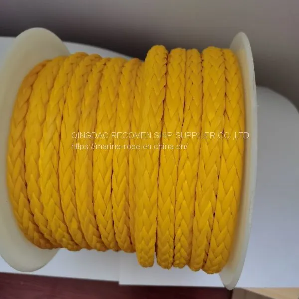 RECOMEN Supply Good Quality Marine Boat UHMWPE Ropes Used Ship Rope photo-3