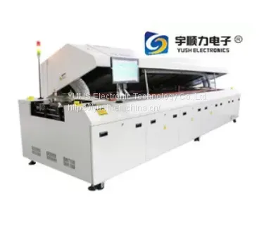 Auto Control Temperature Solder Reflow Oven With Top 6 And Bottom 6 Heating Zones