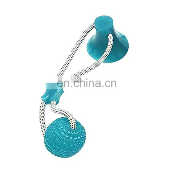 Interactive Chewing Biting Dog Toy Suction Cup Pet Molar Bite Ball Chew Toy photo-5