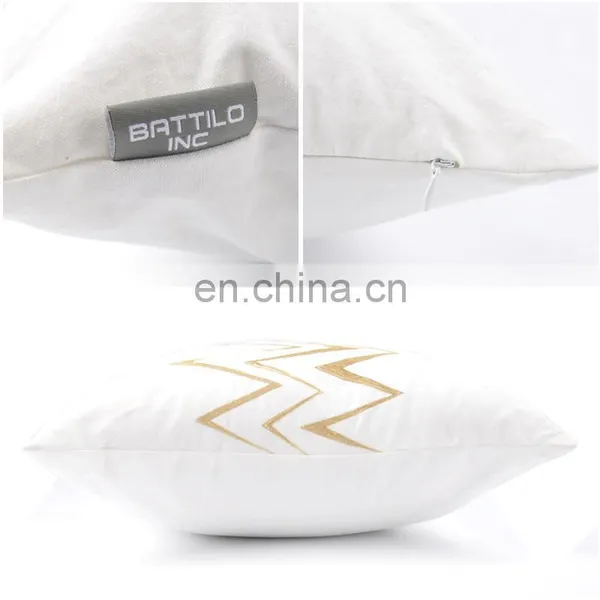 Simple Geometric Pattern Sofa Home Decor Design 18 Inch Square Throw Pillow Cushion photo-7