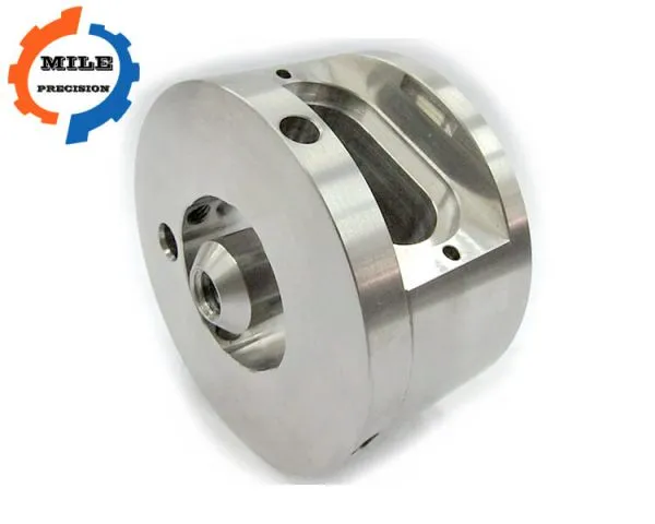 CNC Machining of 304 Stainless Steel Parts Small Deep Hole Drill photo-4