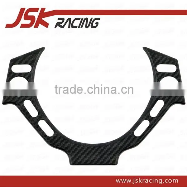 2008-2015 DRY CARBON FIBER INTERIOR STEERING WHEEL SWITCH PLATE FOR NISSAN GTR R35 (JSK220988)