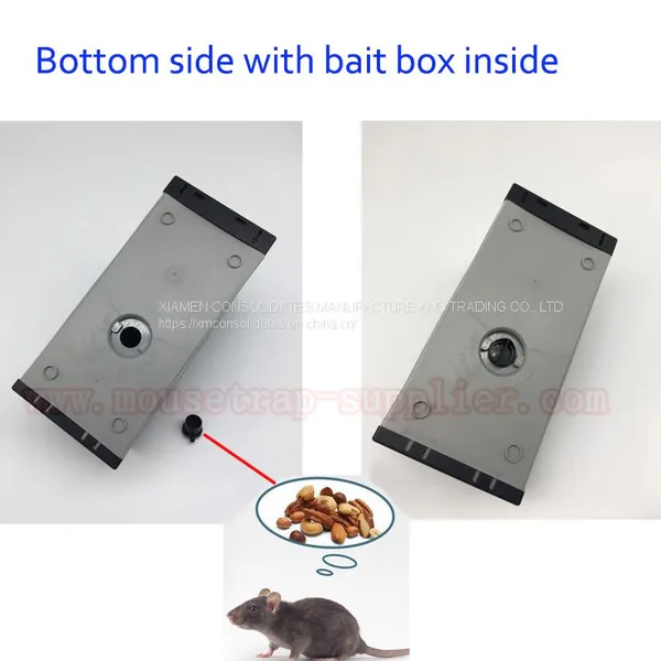 Humane Plastic Mouse&Rat Trap Cage Live Catch and Release Rodent Control photo-2