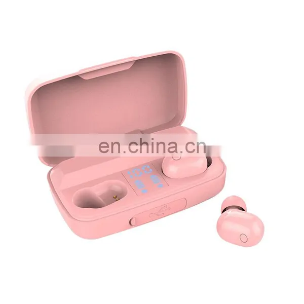 2021 Amazon Selling Wireless Earphone 5.0 TWS Earbuds LED Display Big Capacity Power Bank TWS Earphone photo-5