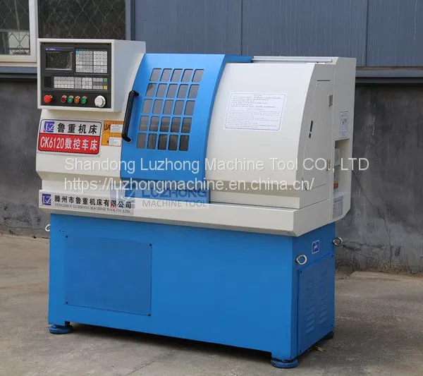 CK6120 CK6125 Mini CNC Lathe Small Gear Head Lathe Machine For Sale photo-3