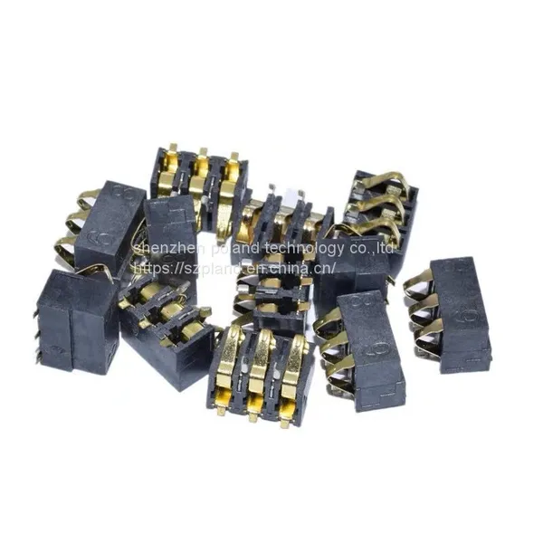 3P Battery Holder 68 / 77 Battery Holder 6.8mm/7.7mm High 3P Shrapnel Battery Connector Shrapnel Gold Plating photo-3