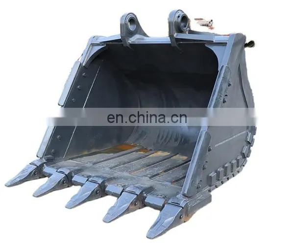 Heavy Duty Machinery Mini Excavator Rock Skeleton Grapple Crusher Small Truck Loader Tractor Bucket With Bucket Tooth photo-2