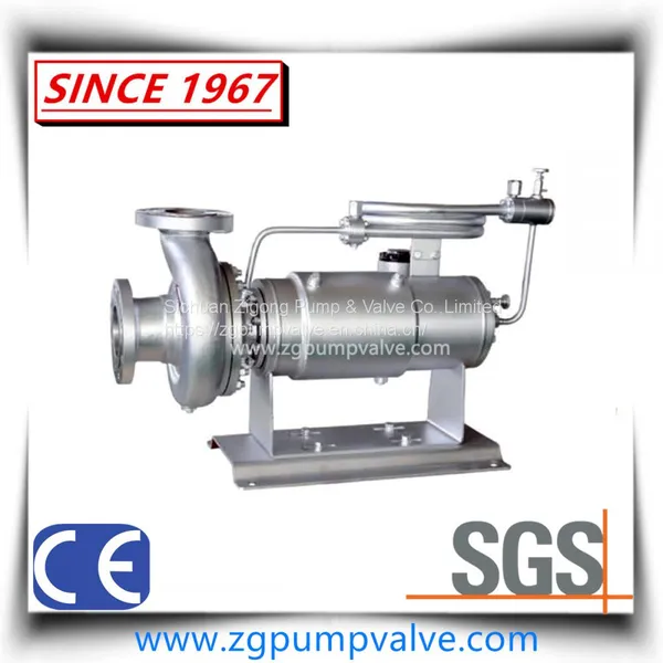 HT/High Temperature Isolation Type Chemical Canned/Shield Motor Pump photo-5