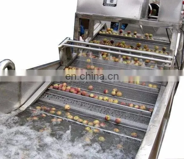 Industrial Small Air Bubble Fruit And Vegetable Basket Washing Machine photo-3