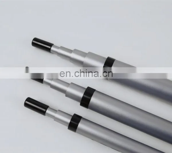 3m 4m 5m Fiberglass Landing Net Handle With Aluminum Accessories photo-3