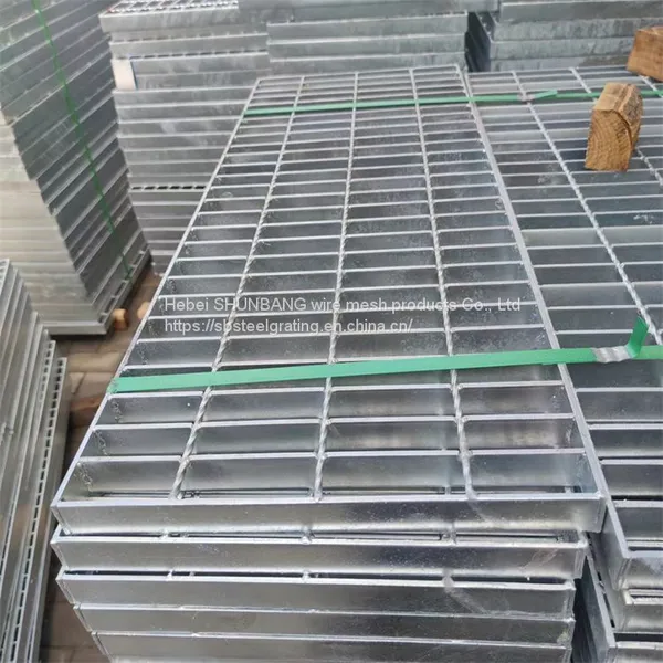 Hot Dip Galvanized Steel Grid Chemical Plant Platform Step Plate Sewer Drain Cover Puddle Cover Heavy Steel Grid photo-2