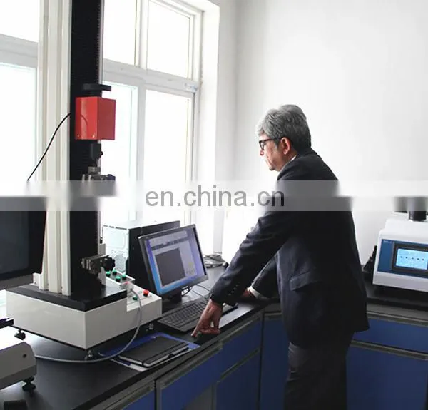 WDS-5 5kn Digital One Column Plastic Rubber Fabric Fiber Tensile Strength Testing Machine photo-5