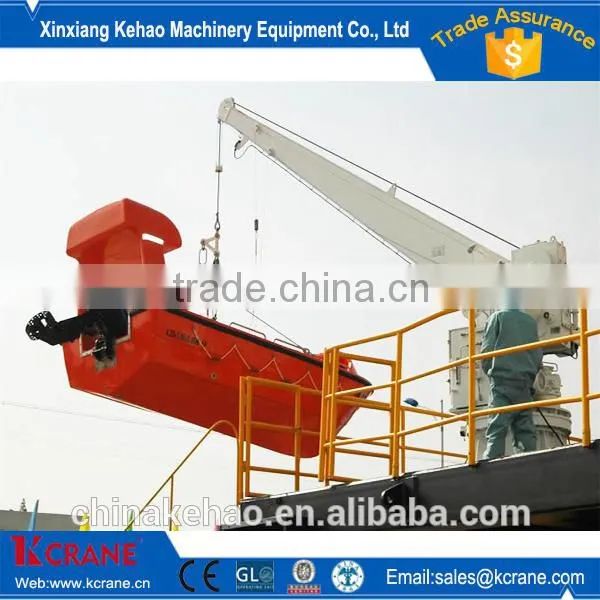 Kcrane Slewing Davit Arm and Crane for Sale