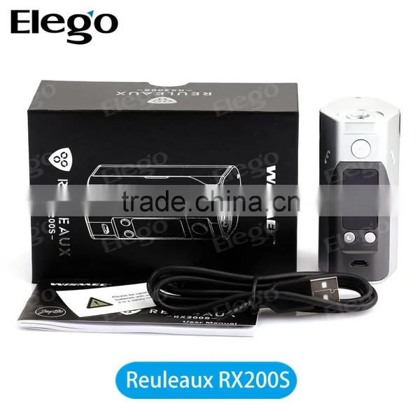 Elego Original Wismec RX200S TC Mod , Wismec Realeaux RX200S , Wismec RX 200S Box Mod Support Tripple photo-2