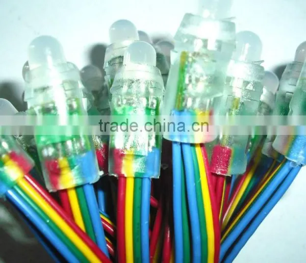 Decorative12mm and 9mm Led String With Factory Price Emitting Beautiful Pixel Color photo-4