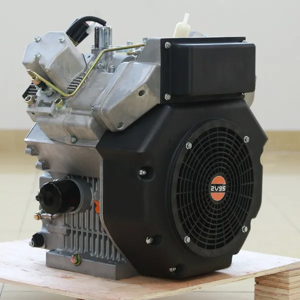 2V95F 25HP Дизельный двигатель с двумя цилиндрами для генератора и водяного насоса