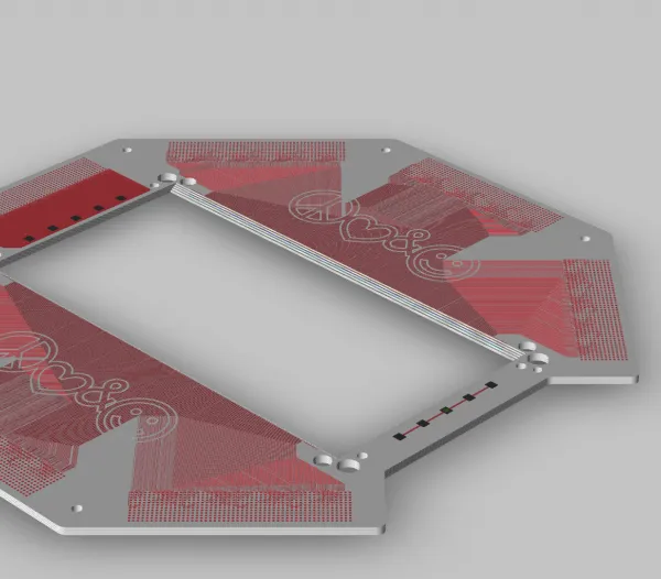 16 Layers, 3rd Order High-frequency Mixed Voltage, 6 Step PCB，multi-layer High-frequency High-speed Material PCB photo-3