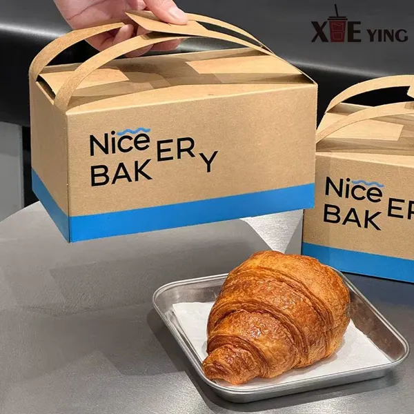 Custom Paper Fast Food Fried Chicken Take Out Burger Boxes Cardboard French Fries Fried Chicken Wing Paper Packaging Box Design photo-3