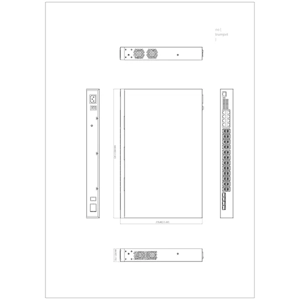 Dahua Dh-s5300-24gf4xf Enterprise-level 24-port Layer 3 Managed Switch photo-5
