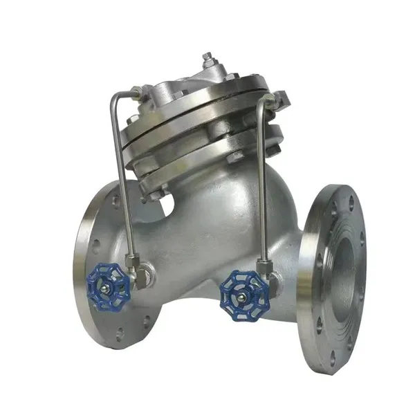 Hersteller Direktverkauf Membrantyp multifunktionales Wasserpumpensteuerventil Flanschanschluss Hydrauliksteuerventil photo-4