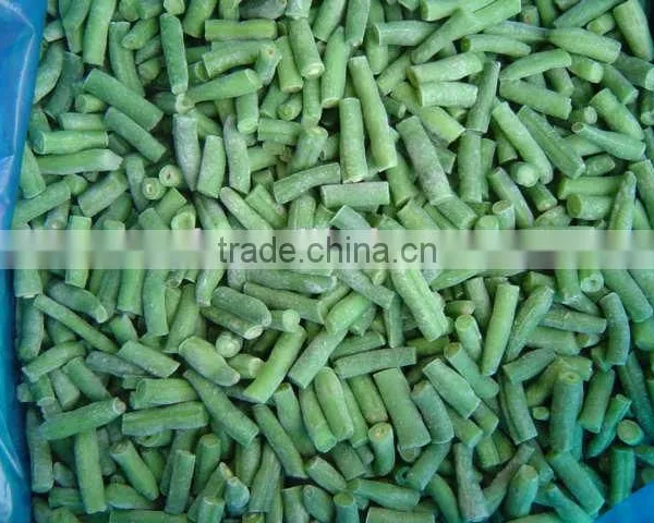 IQF Frozen Green Beans Cut, 2-4 cm