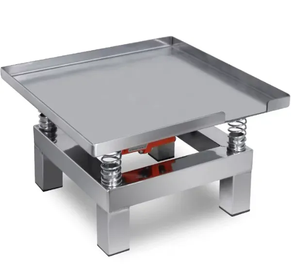 40*40cm Small Concrete Vibrating Table Cement Mortar Test Block Stainless Steel Vibration Platform