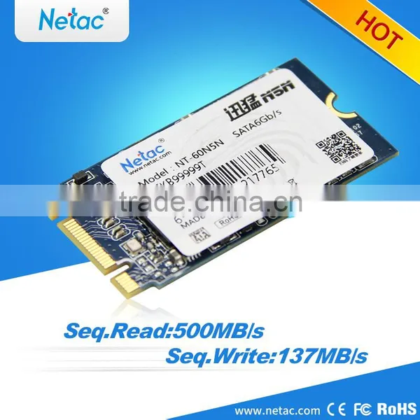 Netac N6N M.2 NGFF SATAIII6.0Gb/s 64GB Solid State Drive SSD photo-6
