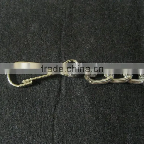 METAL CHAIN WITH ONE SIDE CLIP END OTHER SIDE ABS PLASTIC STAR/PLASTIC STONE ENDING photo-3