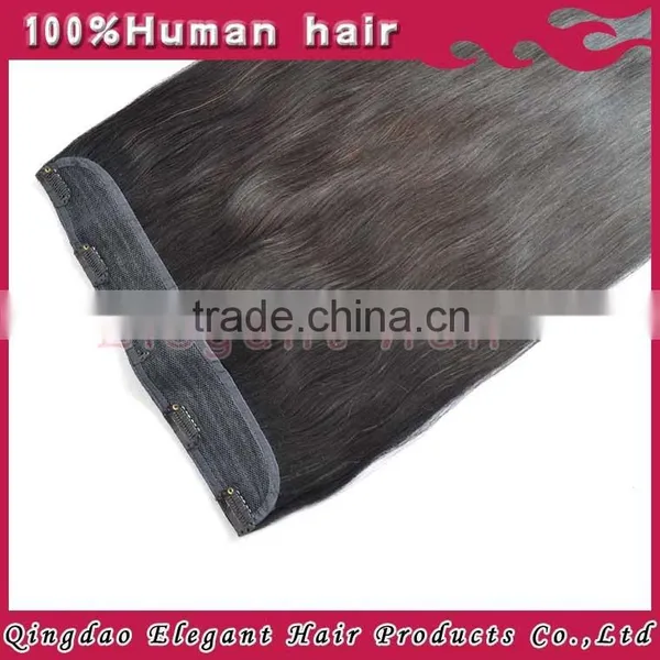 Brazilian 100% Virgin Hair Clip in Hair Extensions photo-4